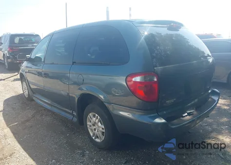 2007 Dodge Grand Caravan Se from USA, damaged, VIN 1D4GP24R07B228080